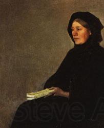 Henry Lerolle Portrait of the Artist's Mother Spain oil painting art